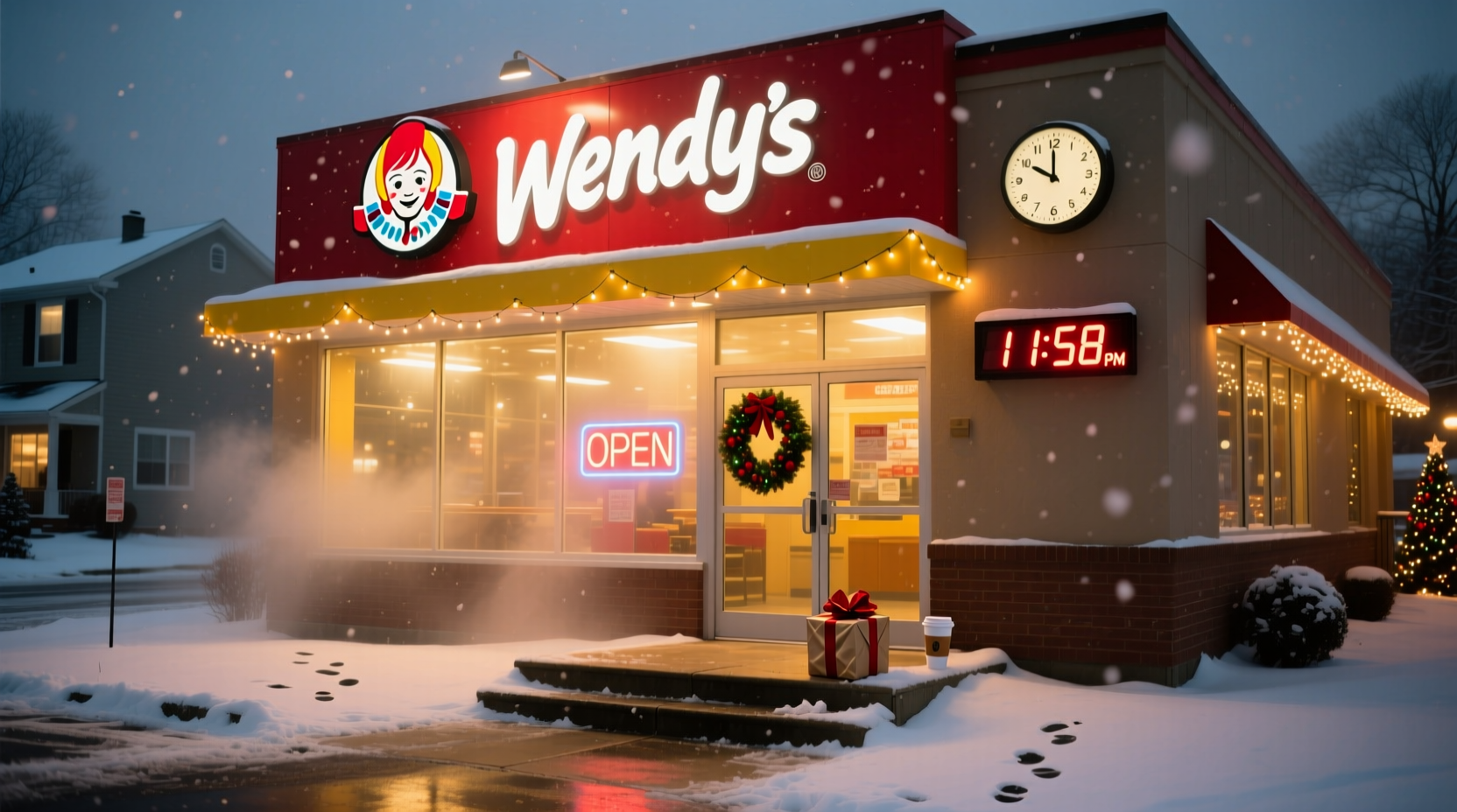 is wendys open on new years eve