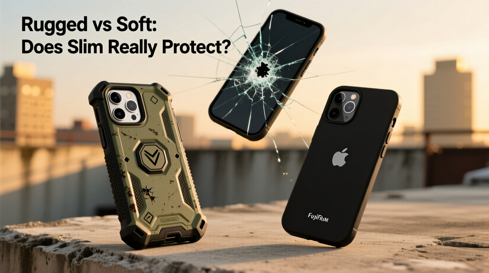 rugged vs soft iphone case does a slim case actually protect your phone