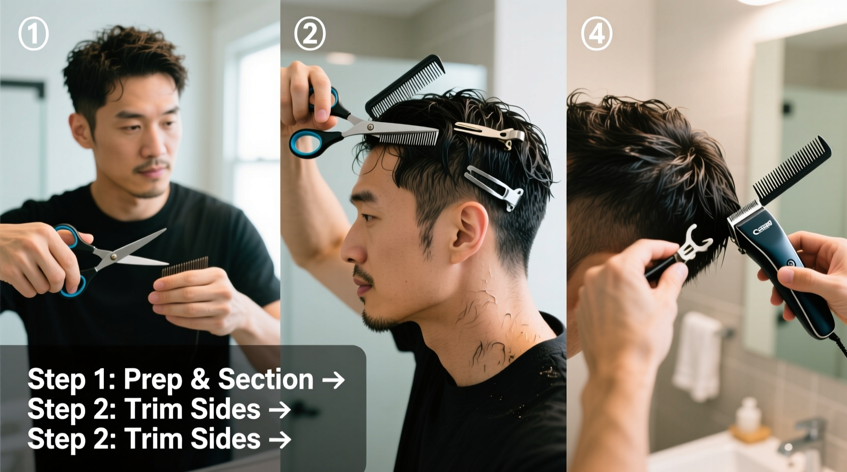 Mastering Haircuts At Home A Step By Step Guide To Cutting Your Own