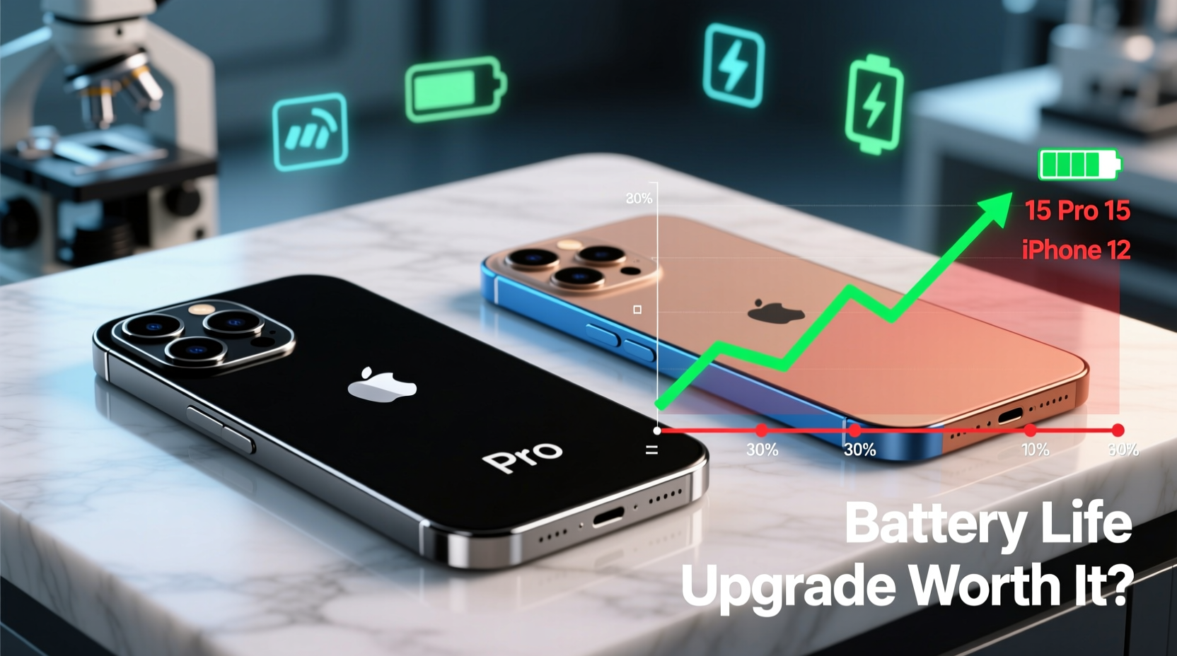 iphone 15 pro vs iphone 12 is the battery life upgrade worth it
