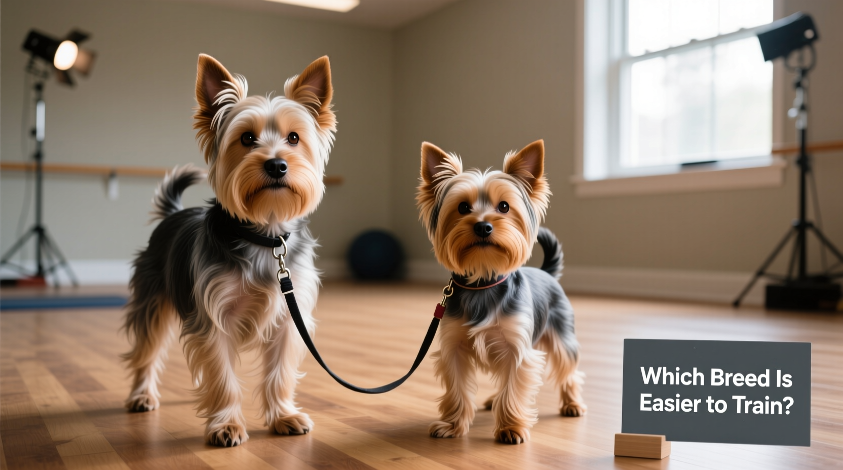 silky terrier vs yorkie which dog breed is actually easier to train