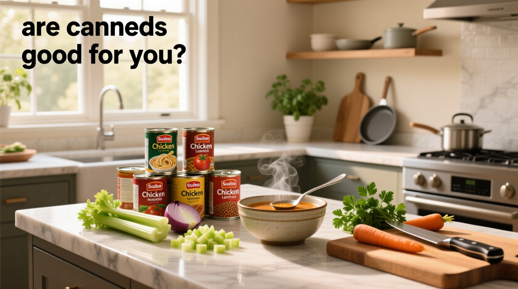 are canned soups healthy 