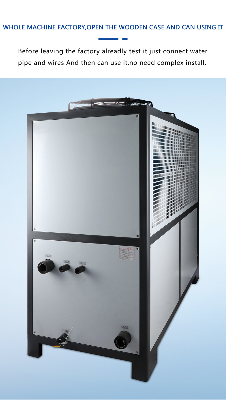industrial chiller air cooled water chiller use for injection machine