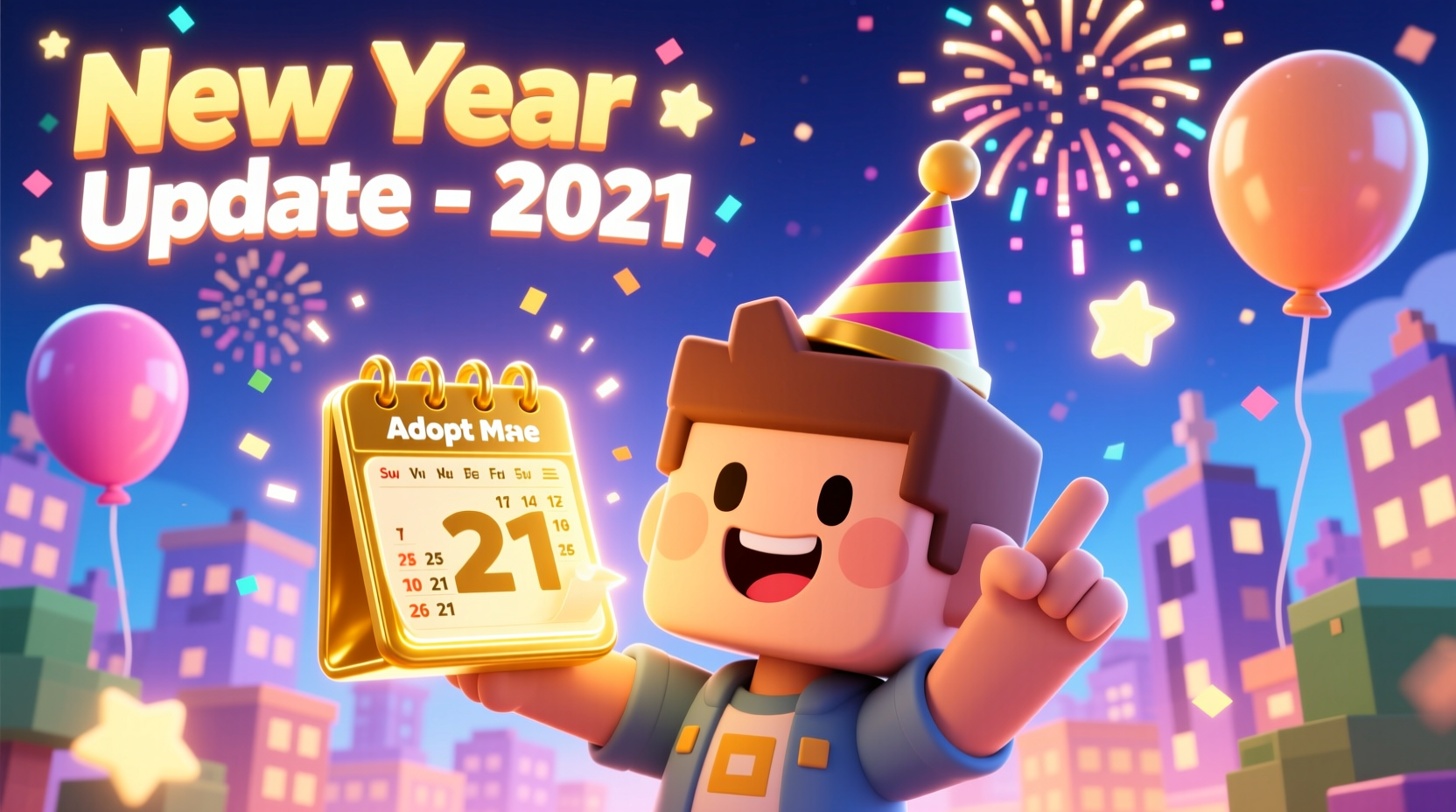 When Is the New Year Update in Adopt Me 2021?