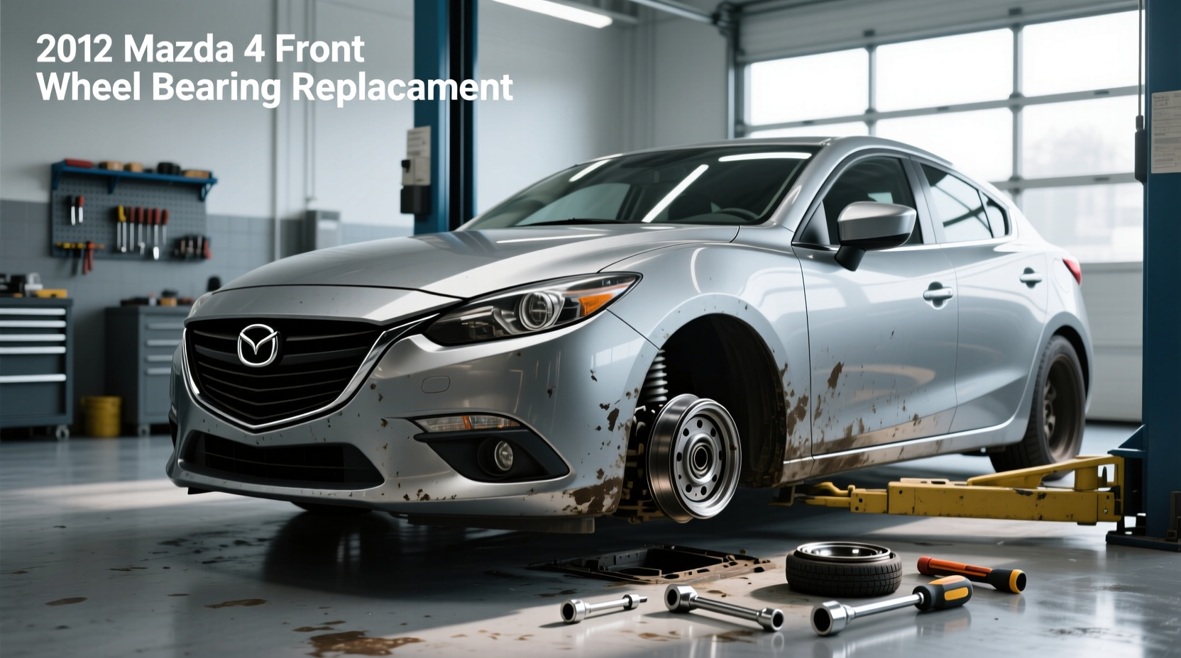 2012 mazda 3 front wheel bearing replacement guide