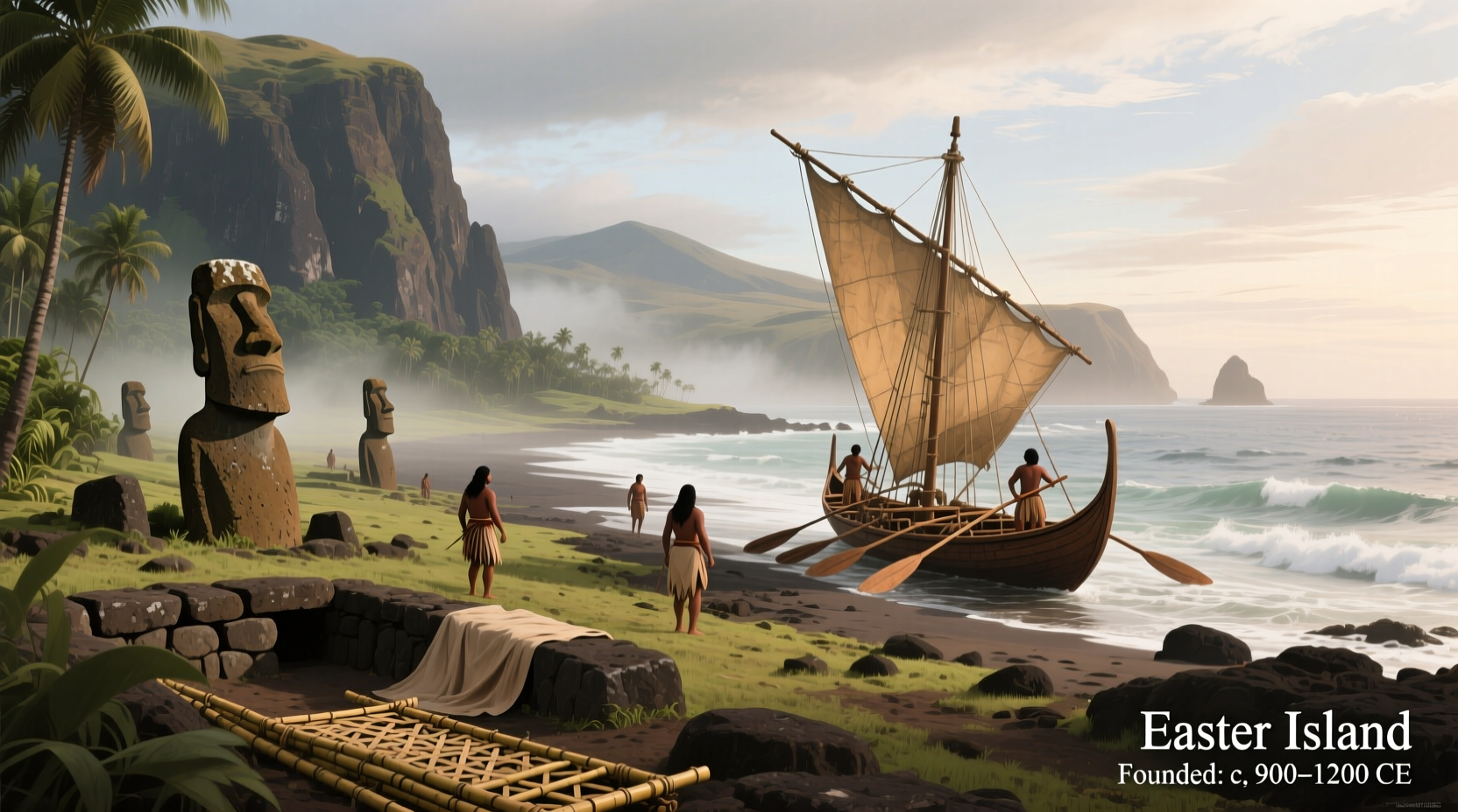 when was easter island founded