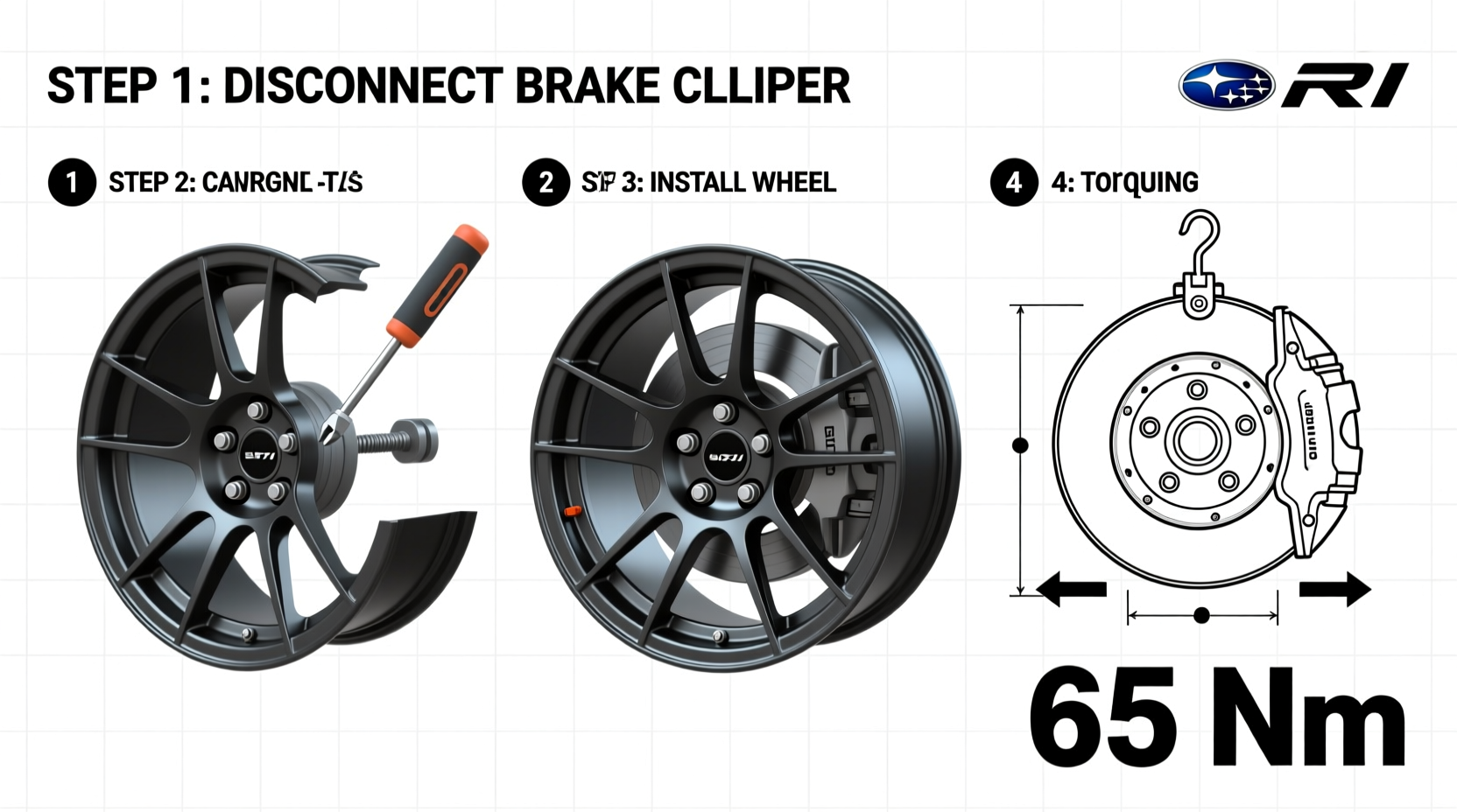 sti carbon wheel install guide