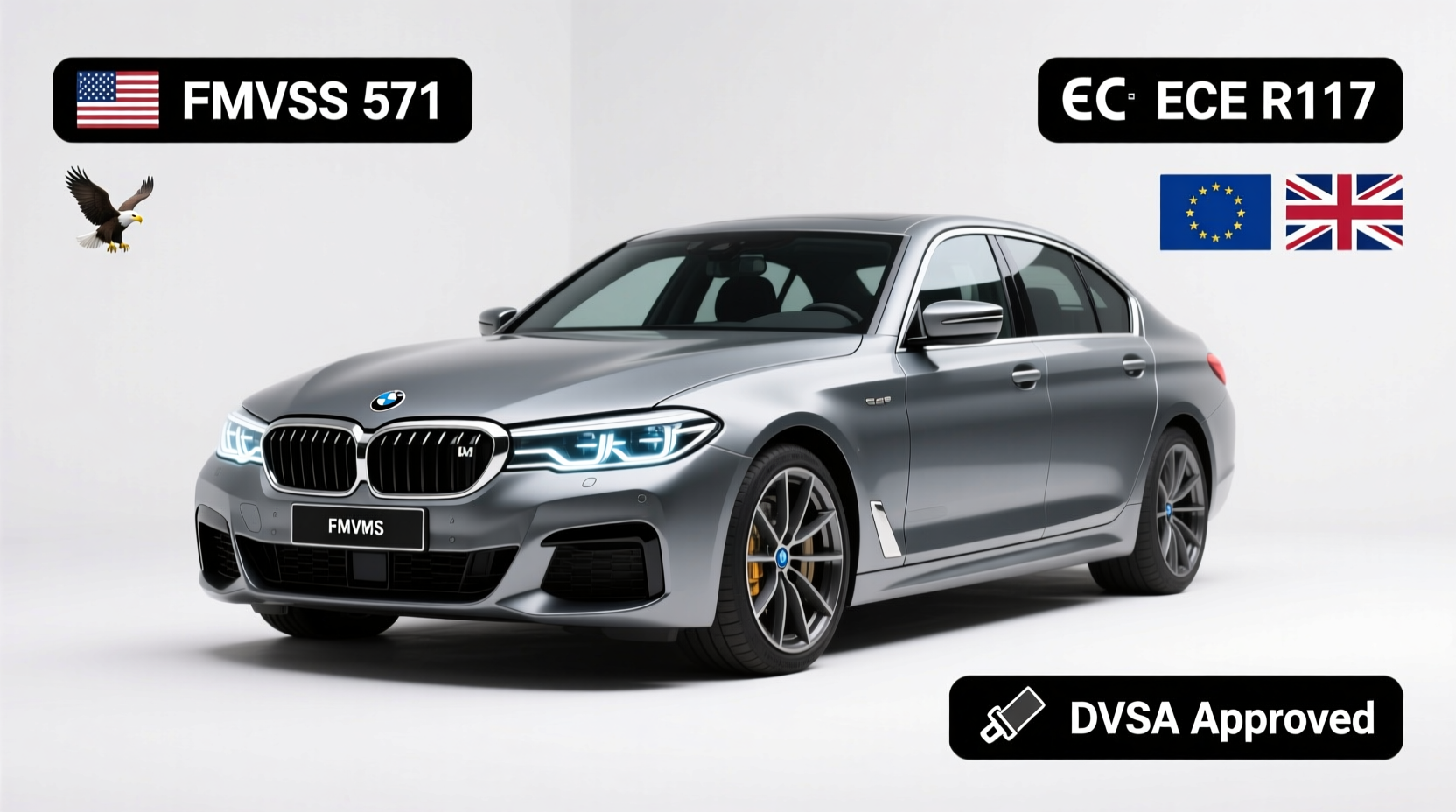 BMW 5 Series Legal Compliance: U.S., EU & UK Requirements Explained