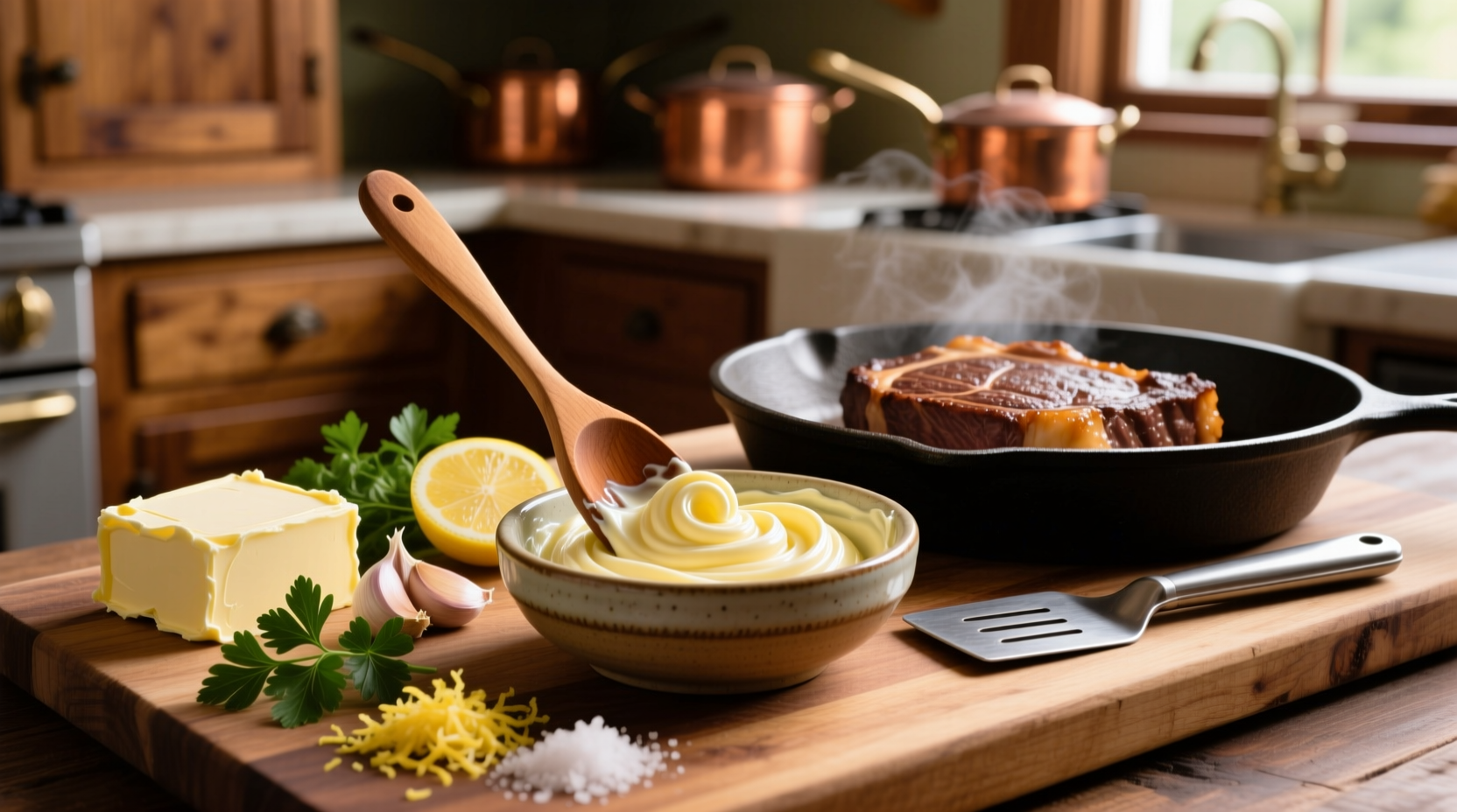 how to make steakhouse butter at home