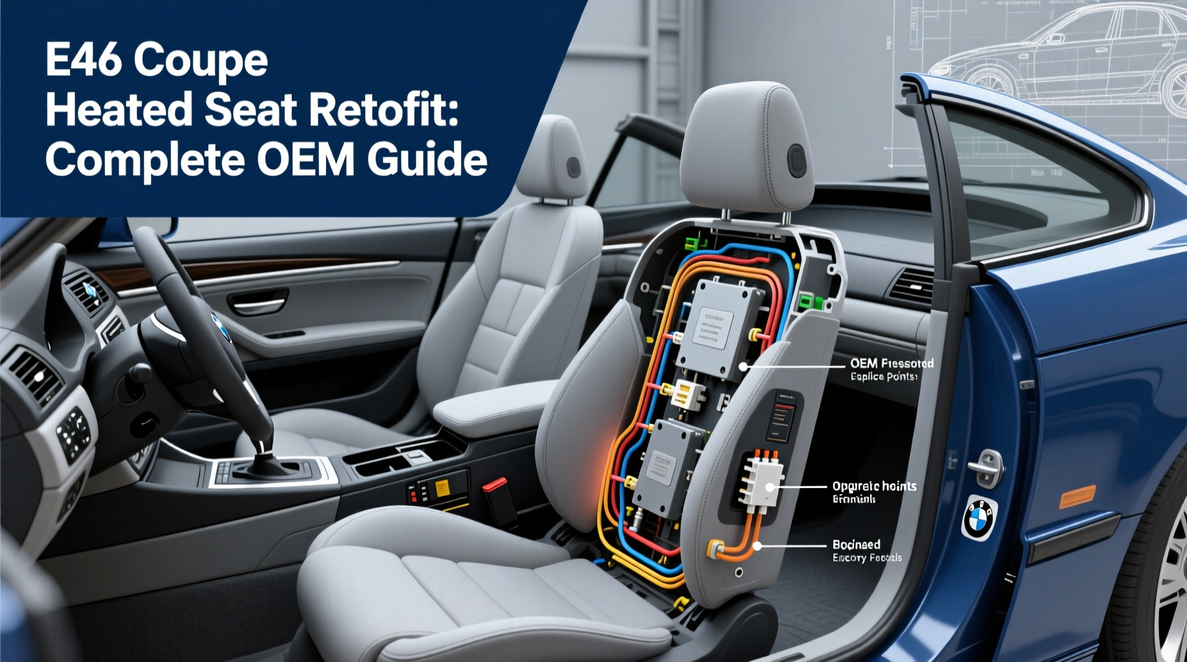 E46 Coupe Heated Seat Retrofit: Complete OEM Guide