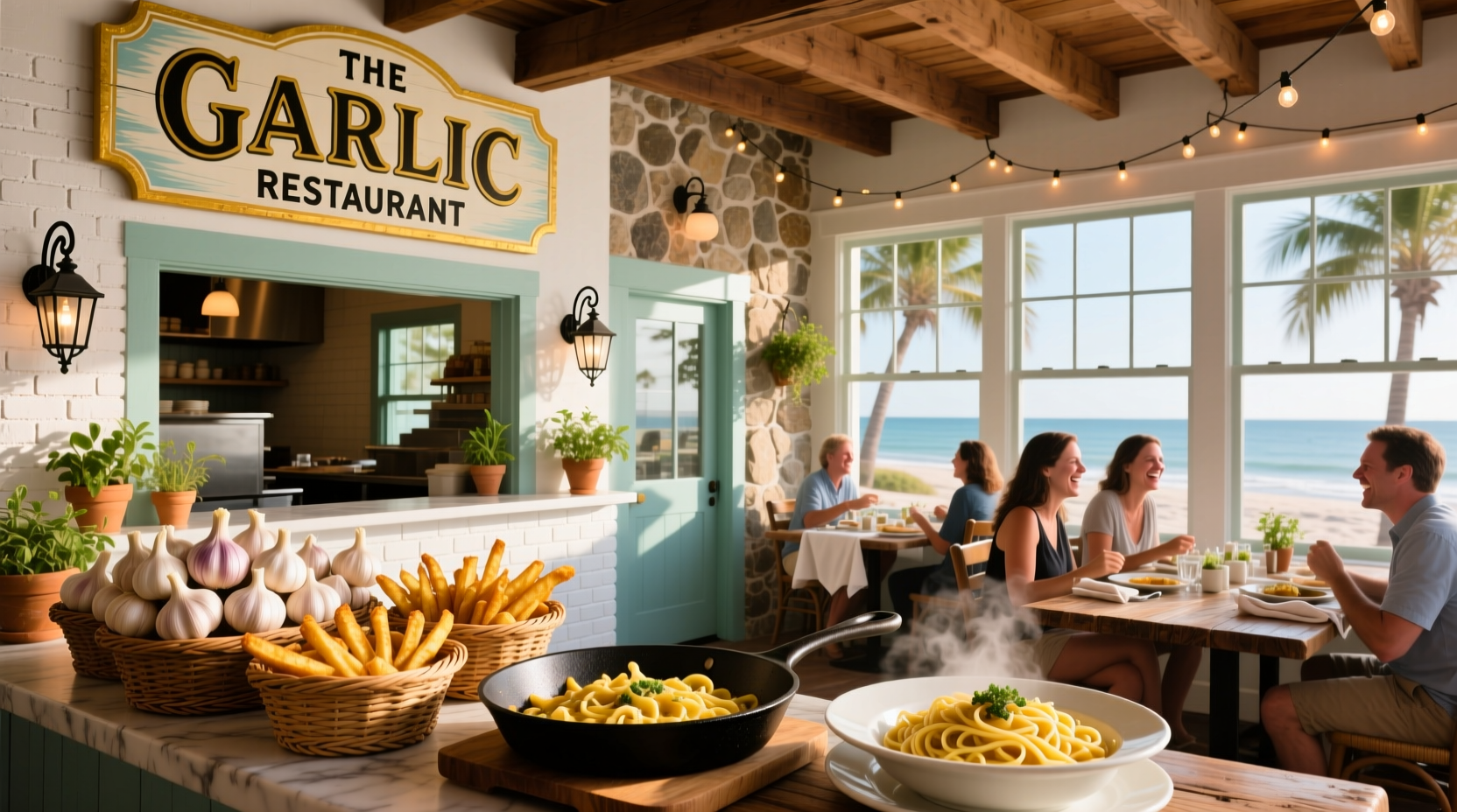 The Garlic Restaurant New Smyrna Beach Status Update