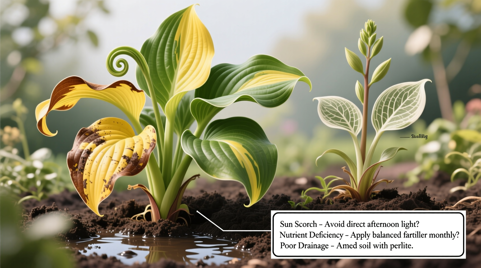 why are my hostas not growing common problems solutions