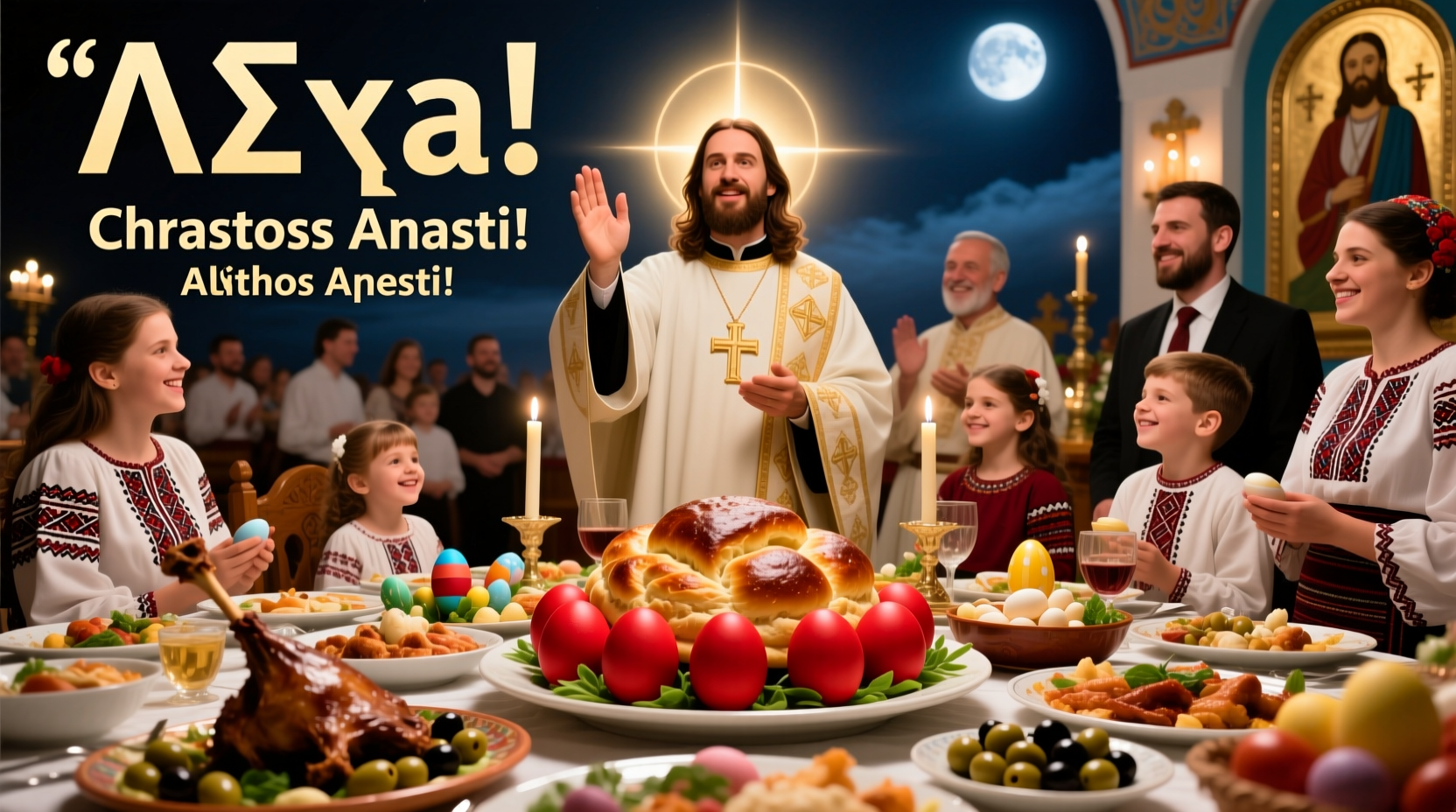 what is greek easter called
