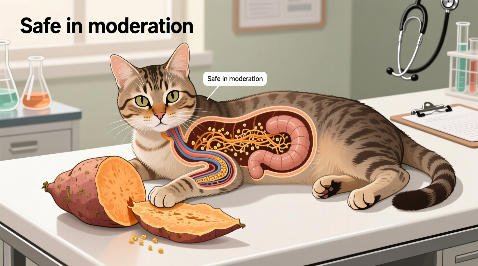 is sweet potato good for cats