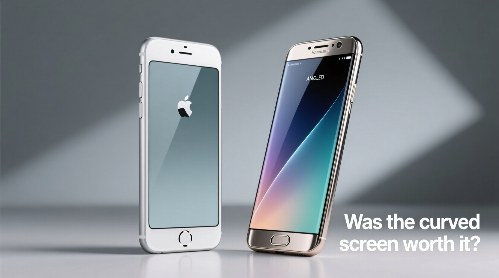 iphone 6 vs galaxy s6 edge looking back was the curved screen worth it
