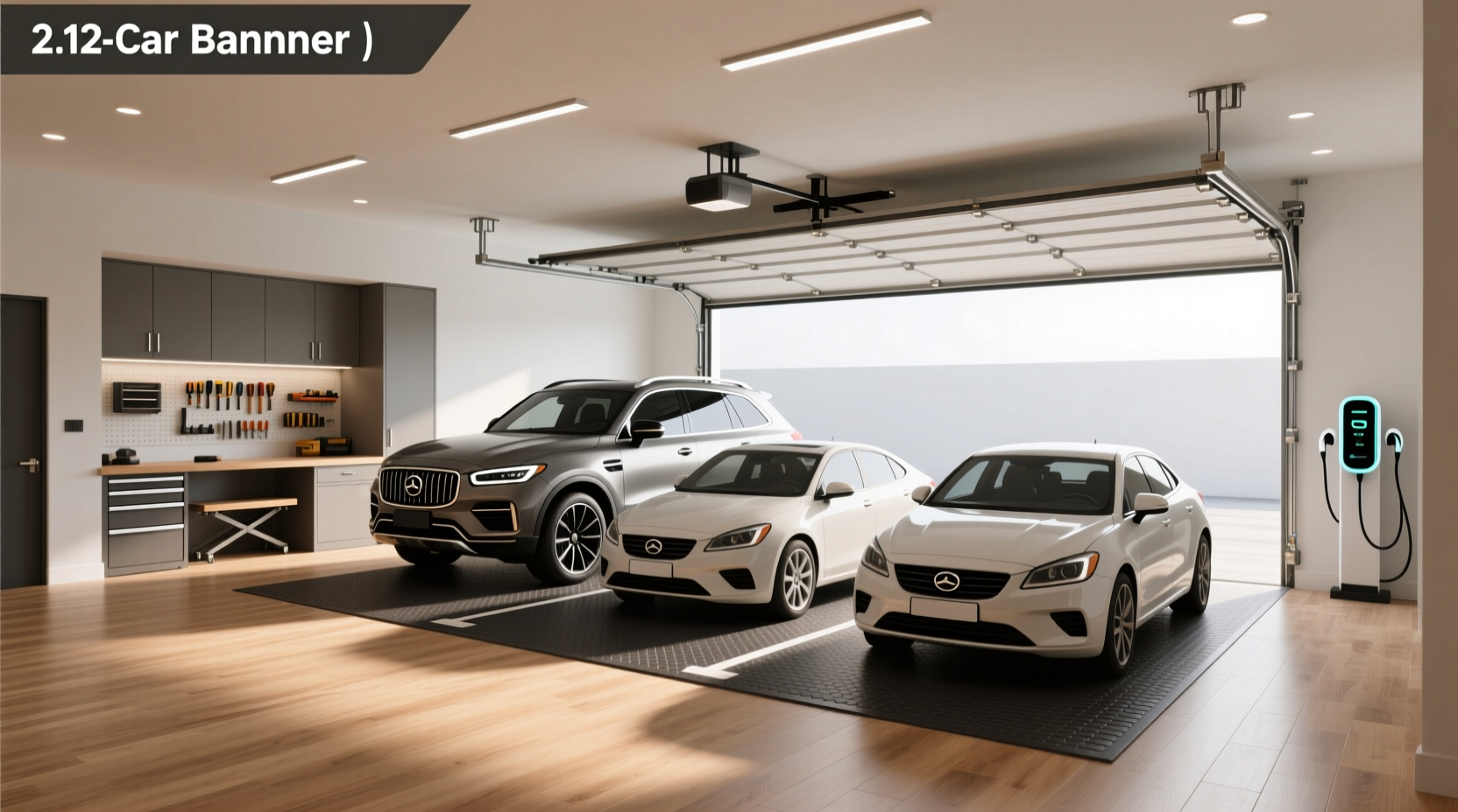 2 1/2 car garage dimensions guide