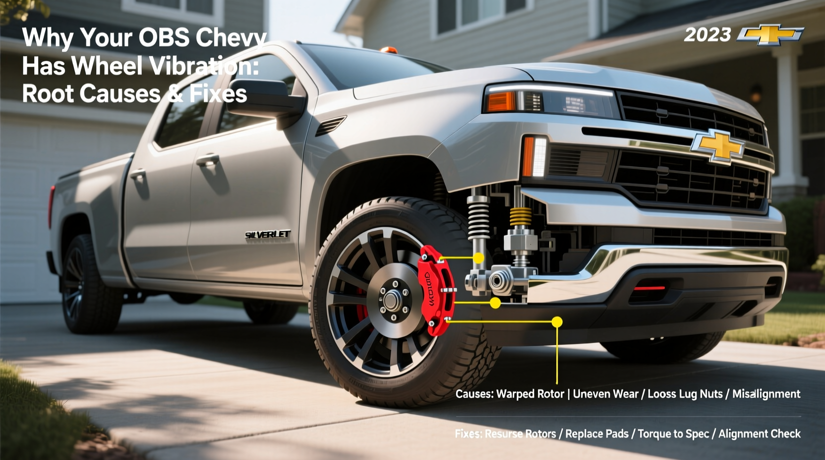obs chevy wheel vibration why