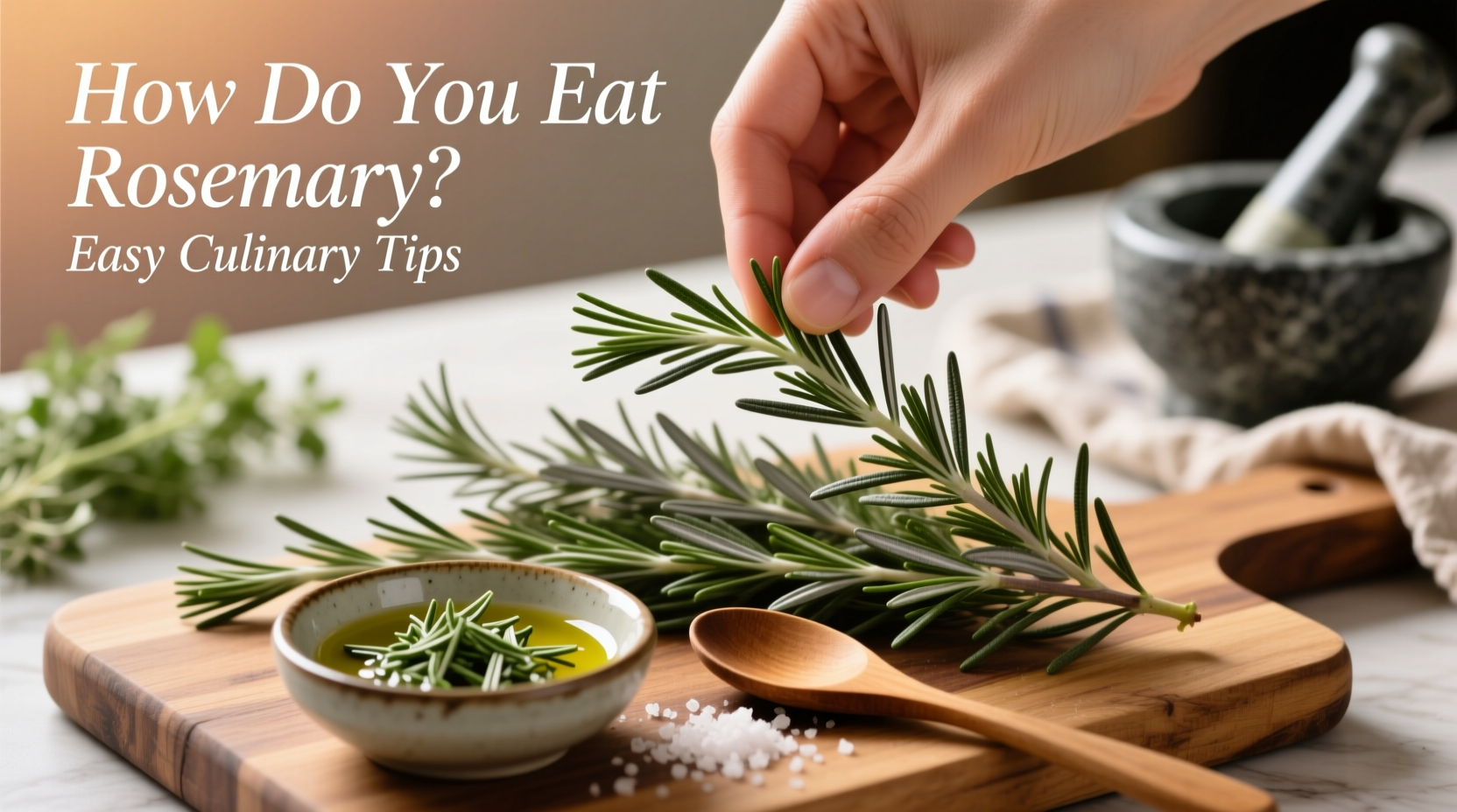 how do you eat rosemary