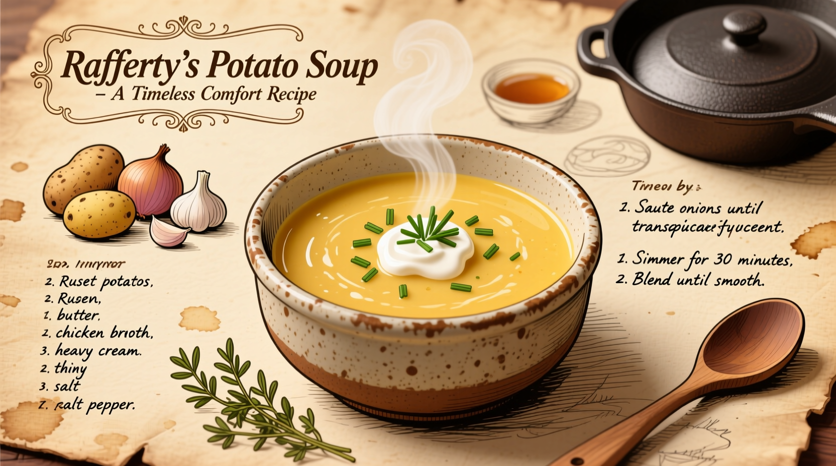 Rafferty's Potato Soup Recipe: Creamy Homemade Version