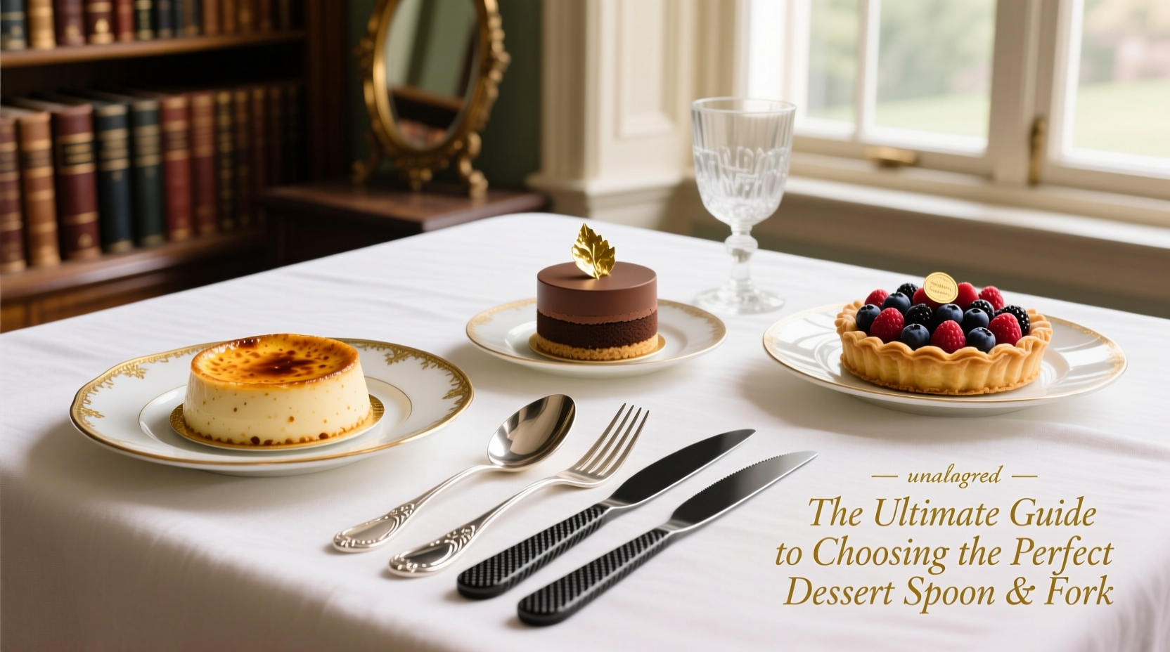 the ultimate guide to choosing the perfect dessert spoon and fork for every occasion