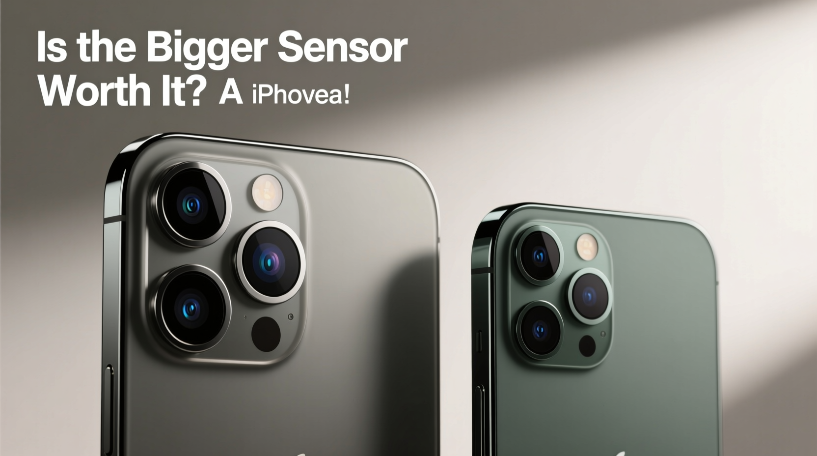 iphone 12 pro max vs pro camera is the bigger sensor really worth it