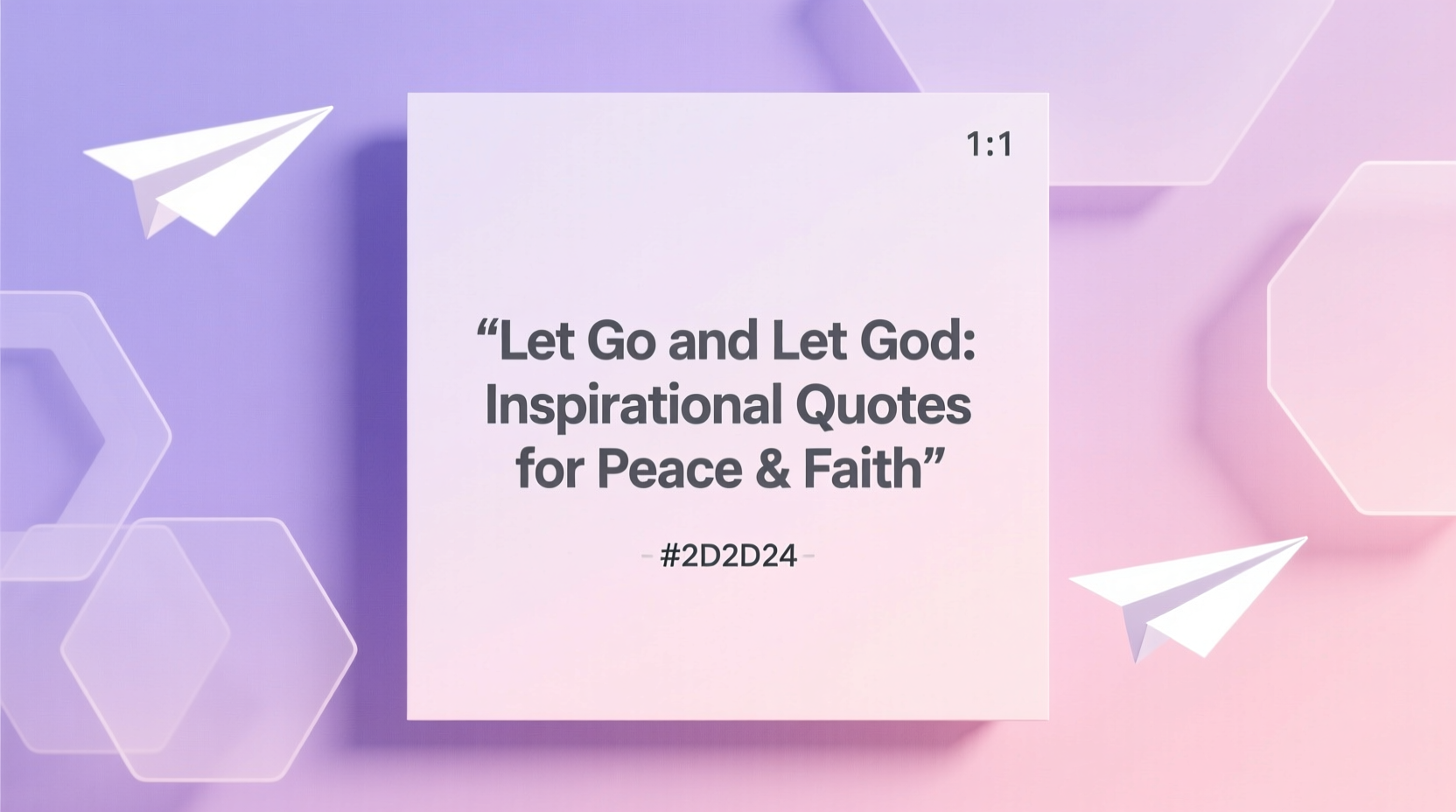 In our stillness God wants us to let go - Embracing the Unexpected, image size:1664x928