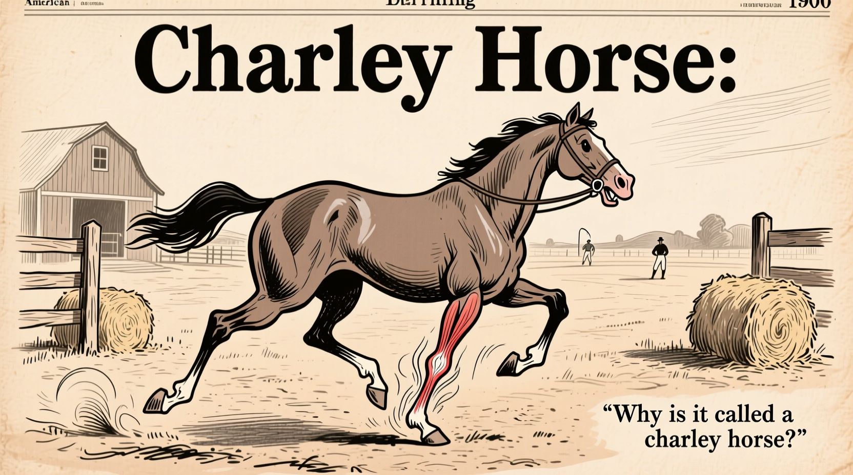 why is it called a charley horse name origin explanations