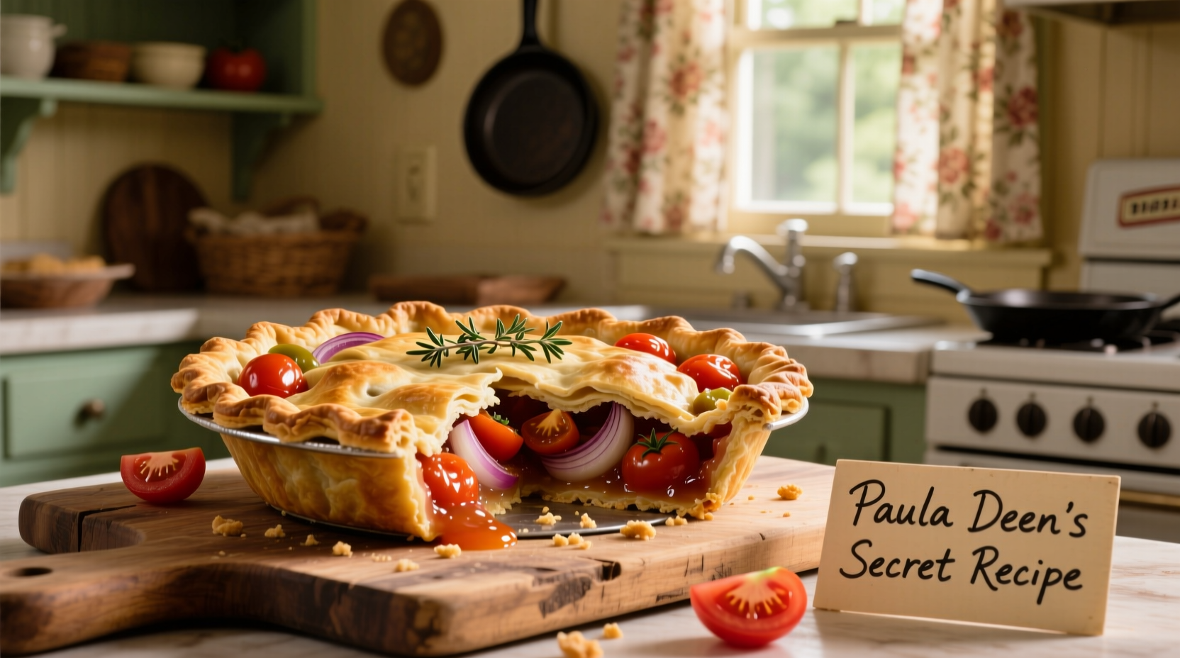 Paula Deen Tomato Pie Recipe: Authentic Southern Classic