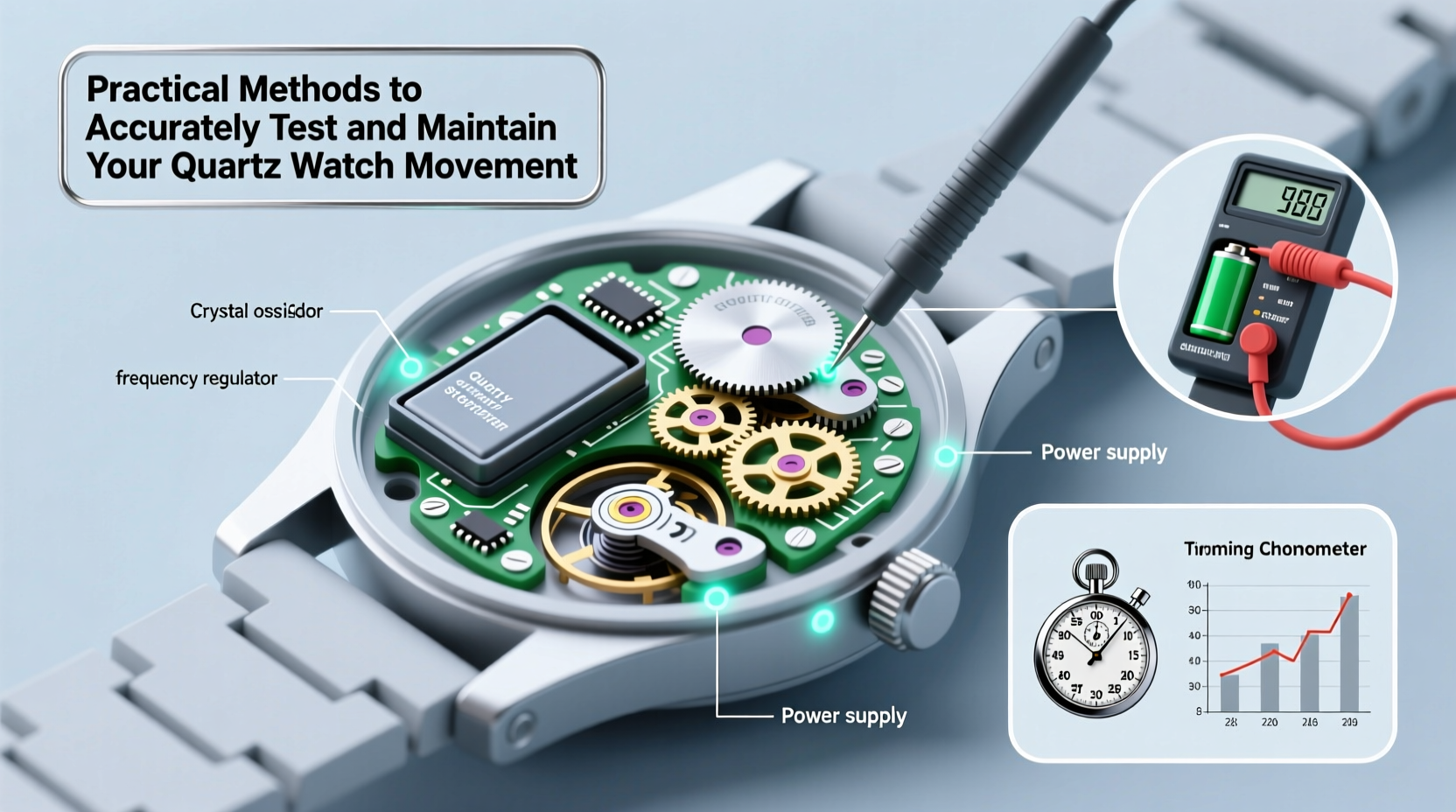 practical methods to accurately test and maintain your quartz watch movement
