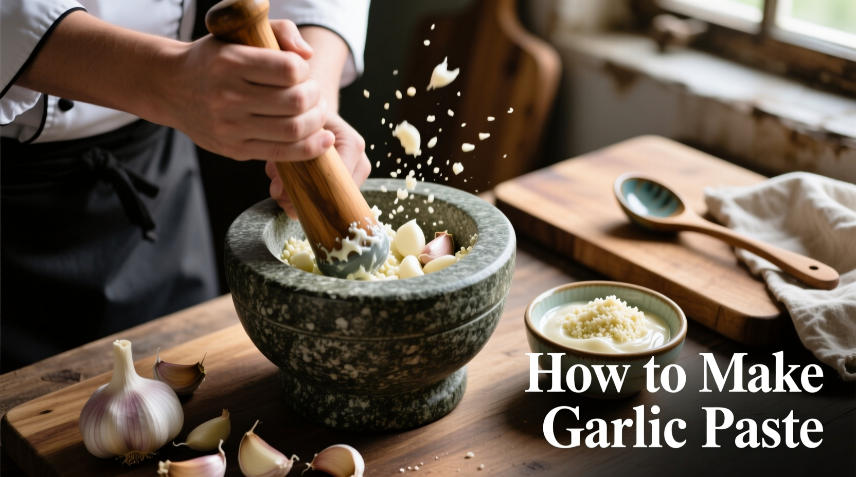 How to Make Garlic Paste: 5-Minute Homemade Recipe