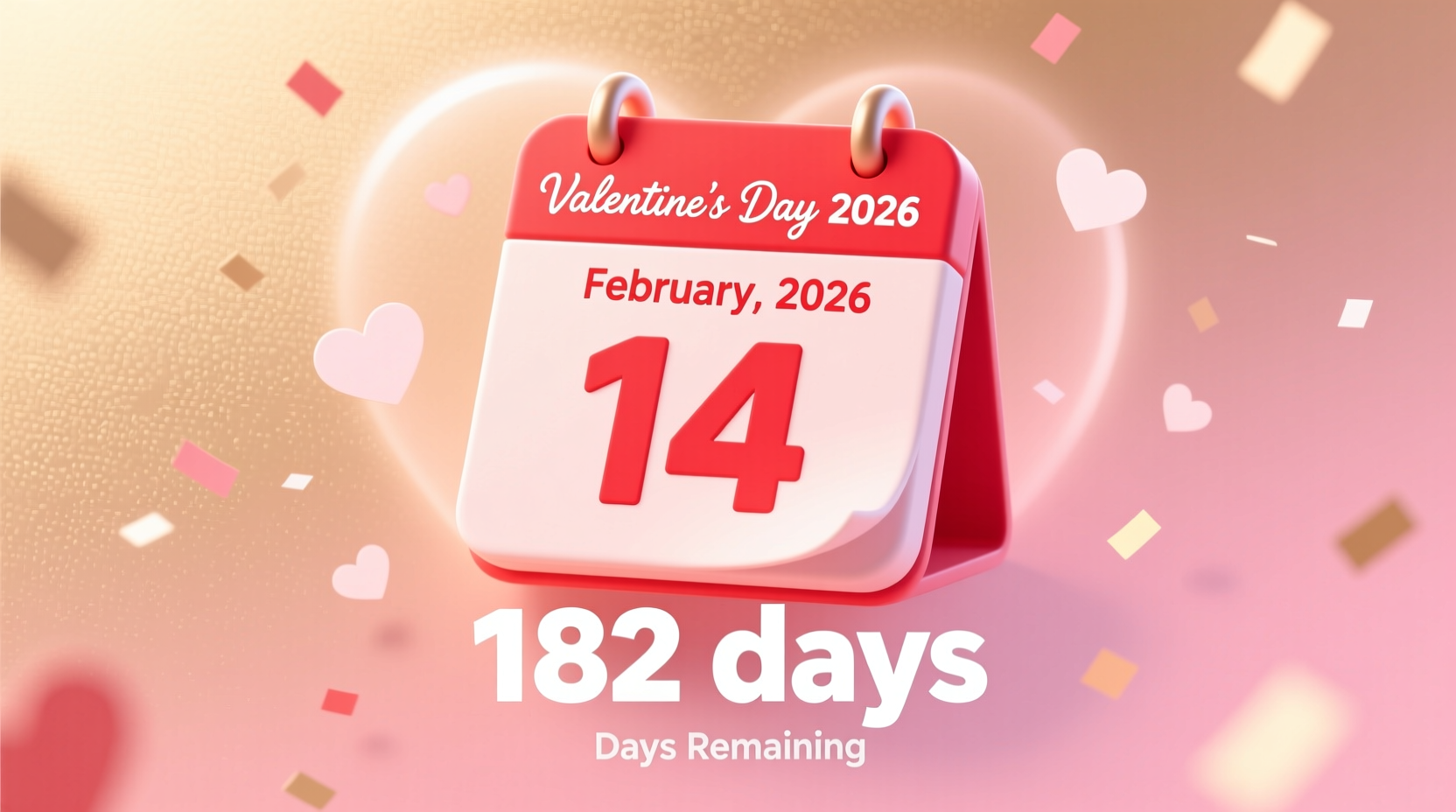 how many more days before valentines day