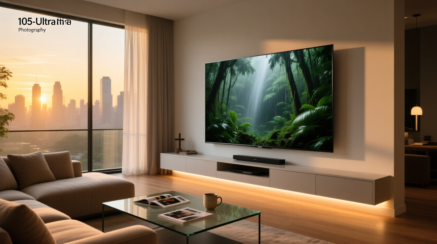 105 inch tv guide size, price, setup reality check