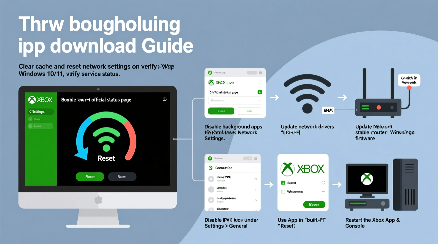 xbox app slow download speed troubleshoot fixes