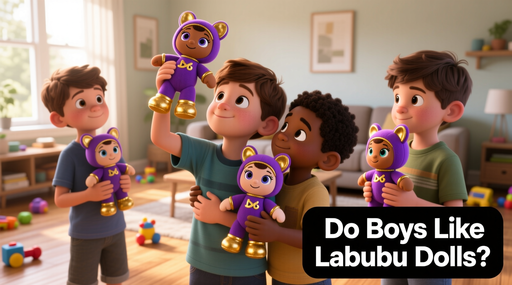 do boys like labubu dolls