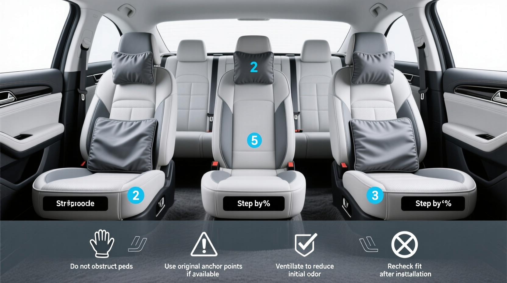 How to Choose Covers Car Seats 5 Pieces: Buying Guide