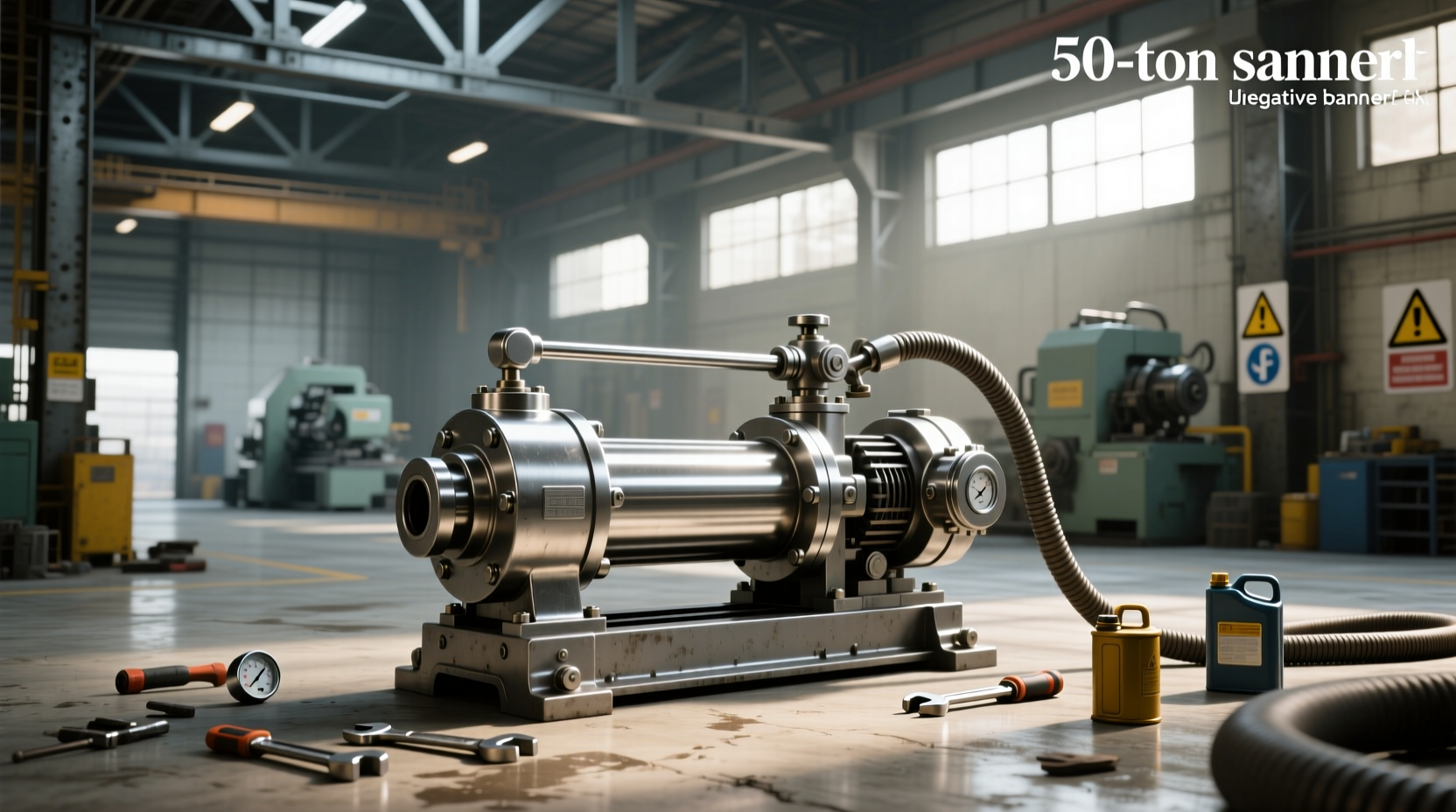 What to Know About a 50 Ton Hydraulic Jack with Pump