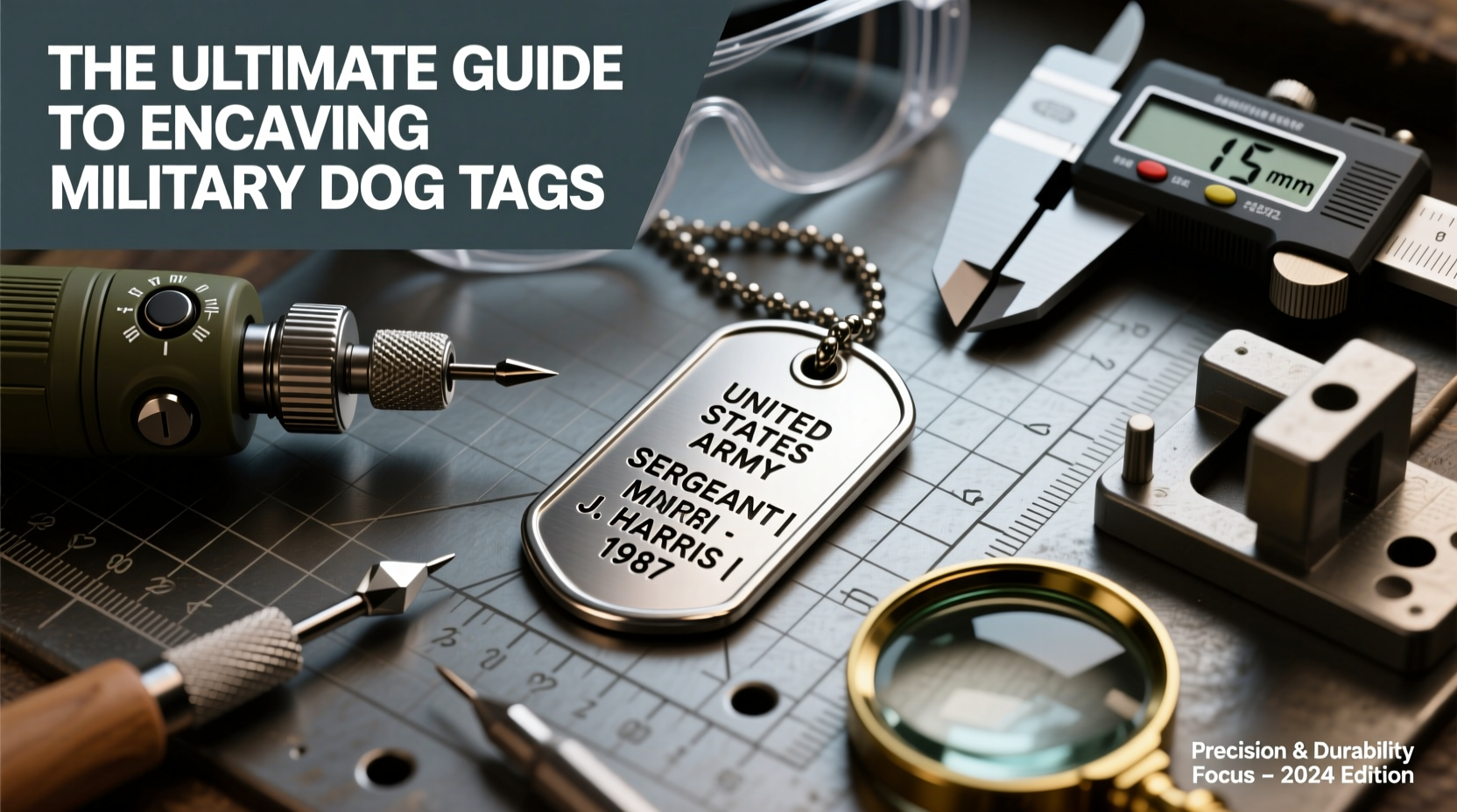 the ultimate guide to engraving military dog tags tips tools and techniques for precision and durability