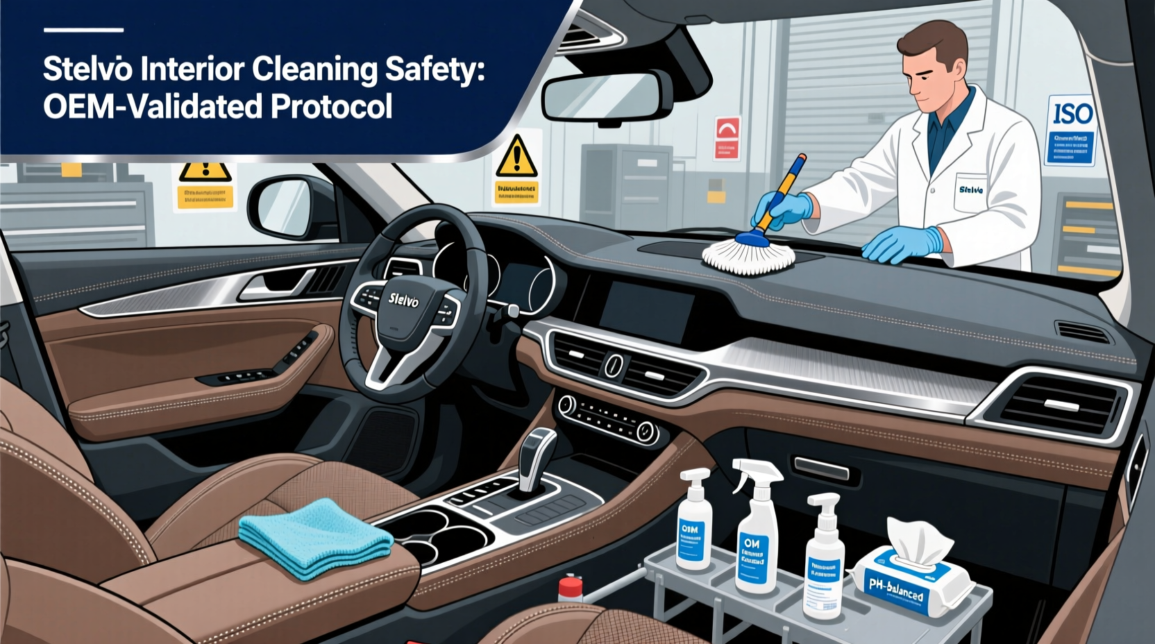 stelvio interior cleaning safety