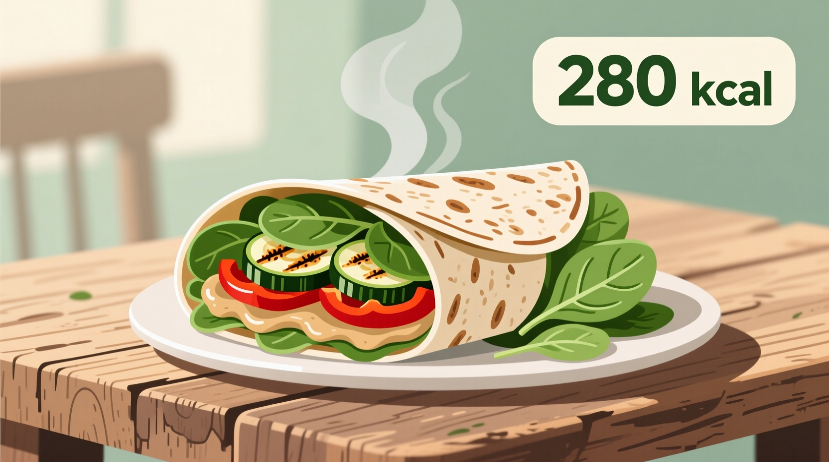 Spinach Wrap Calories: Exact Count & Nutrition Facts