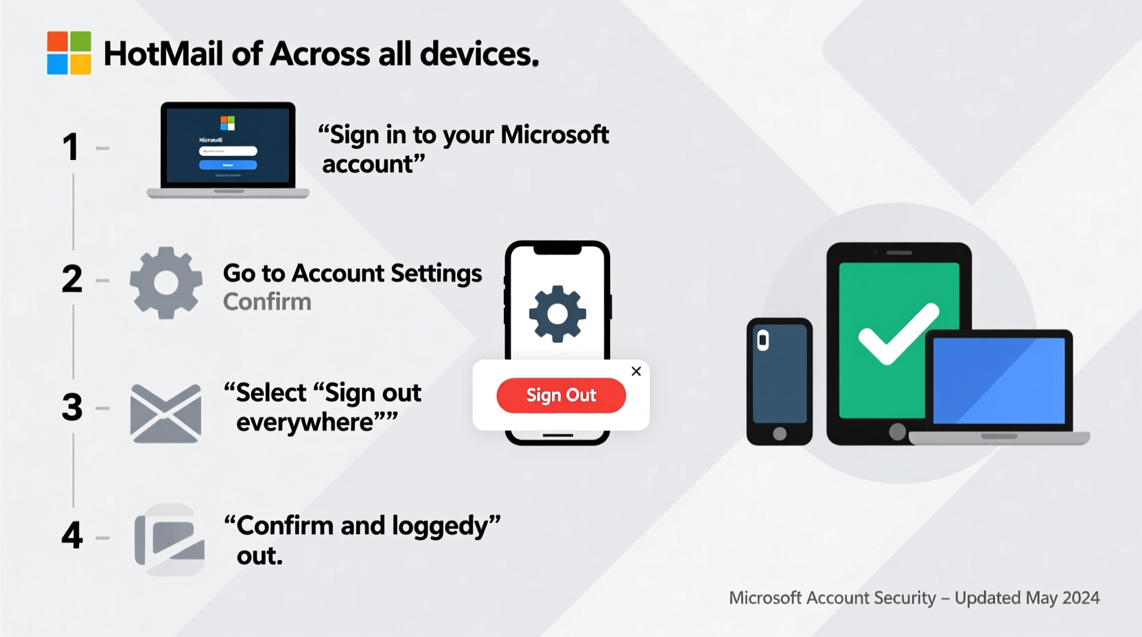 effective ways to securely log out of hotmail across all your devices