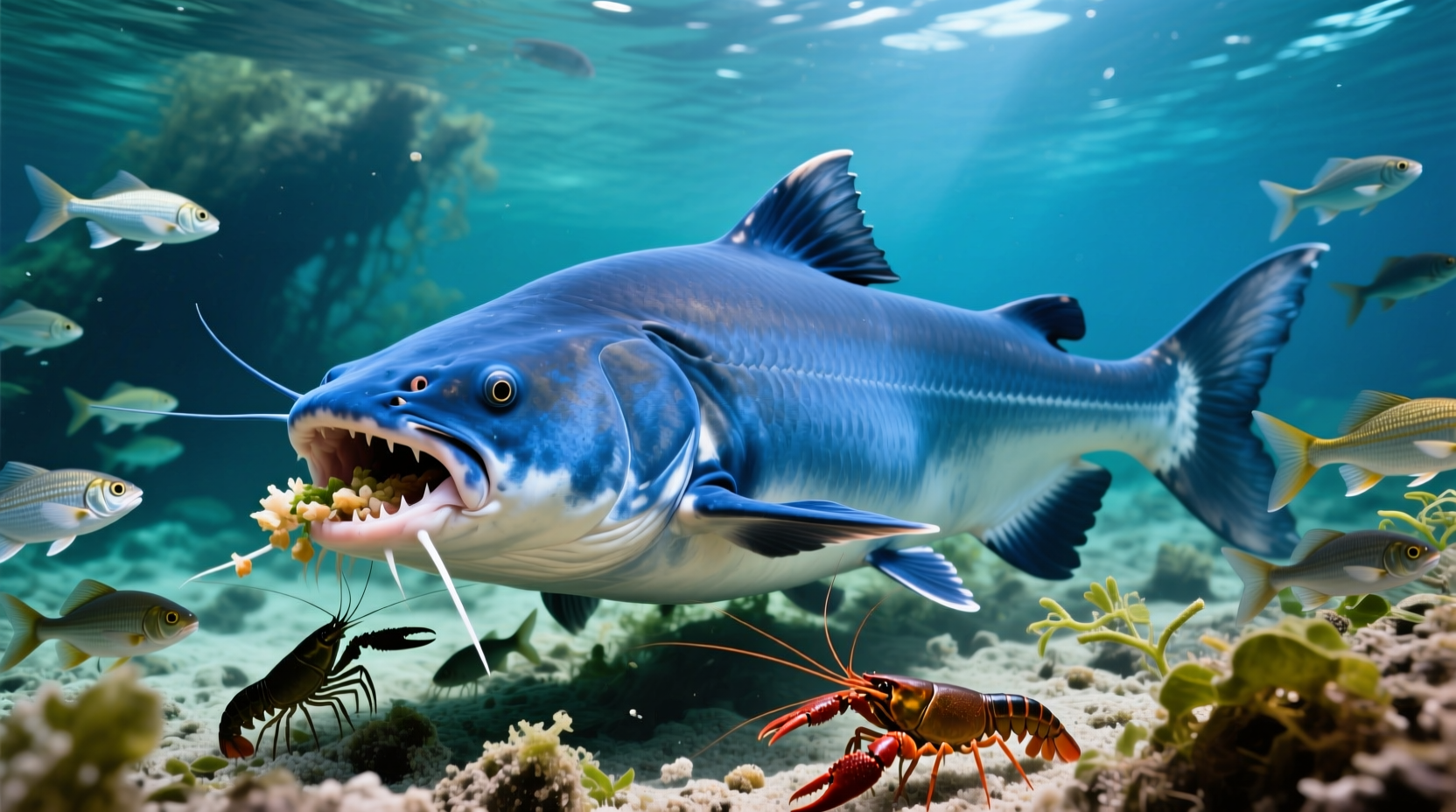 why are blue catfish a problem invasive species concerns