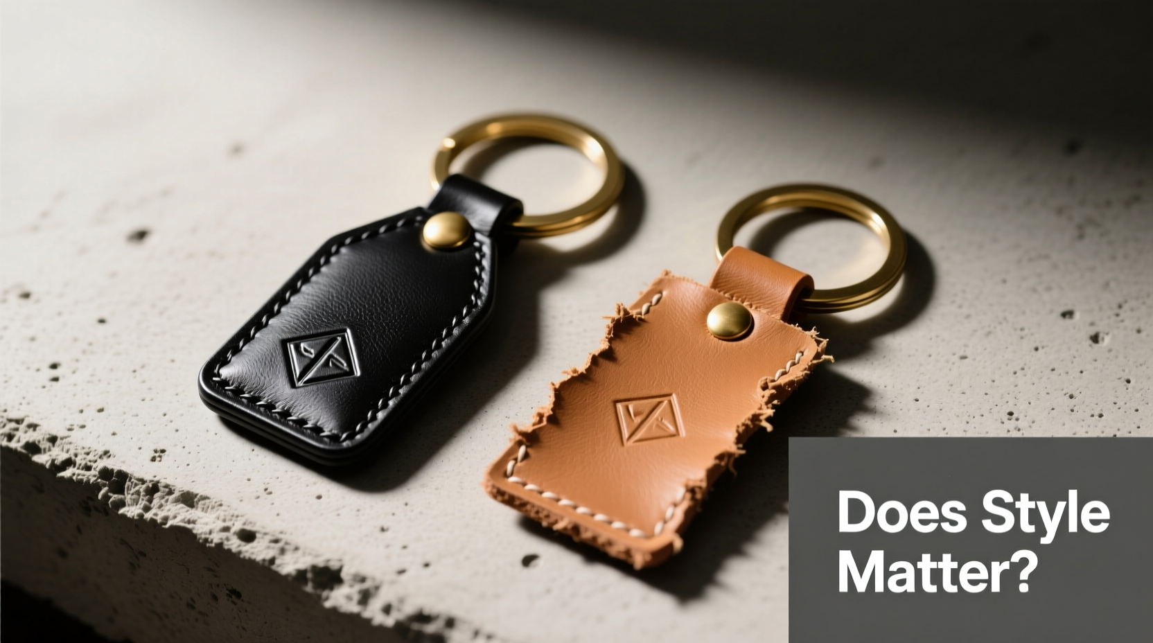 stylish vs plain leather keychains does the extra style really matter