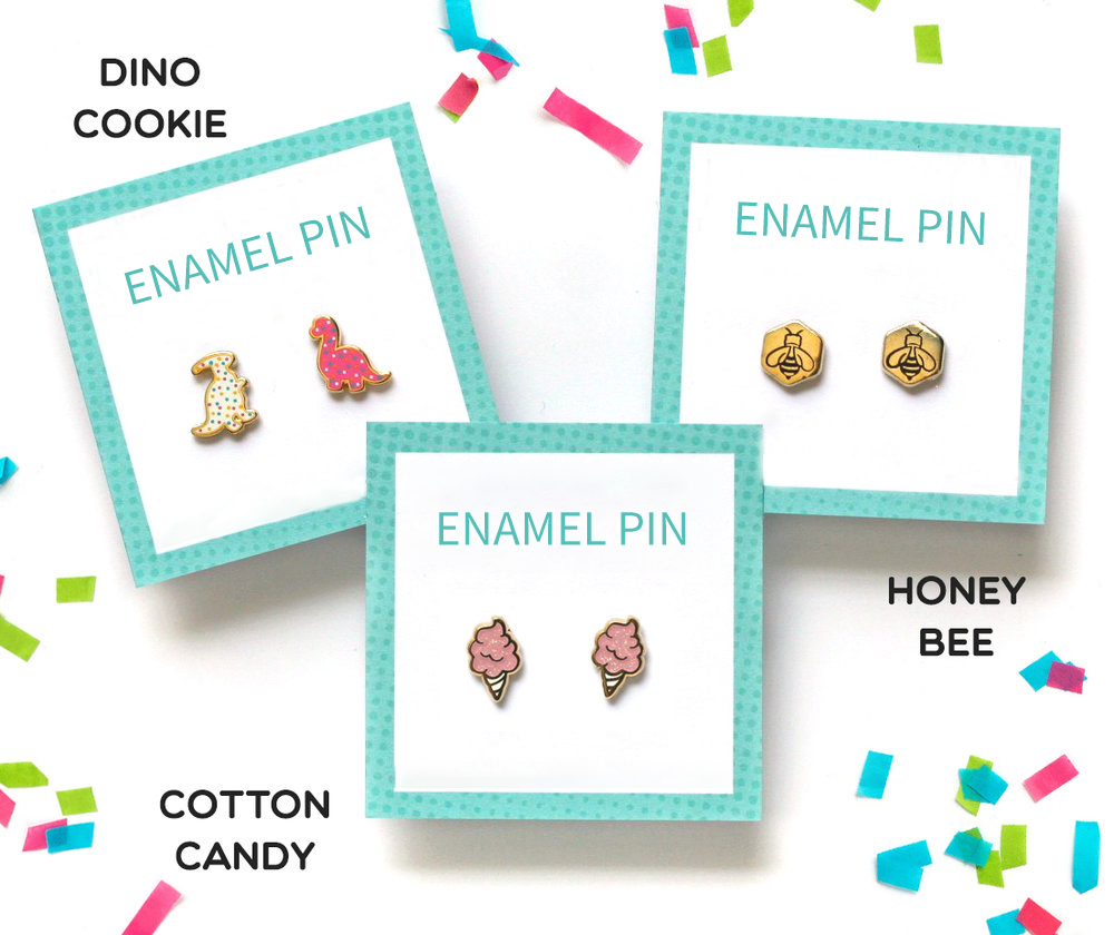 Hot sale cute custom design earrings /no moq cheap fashion promotional gifts