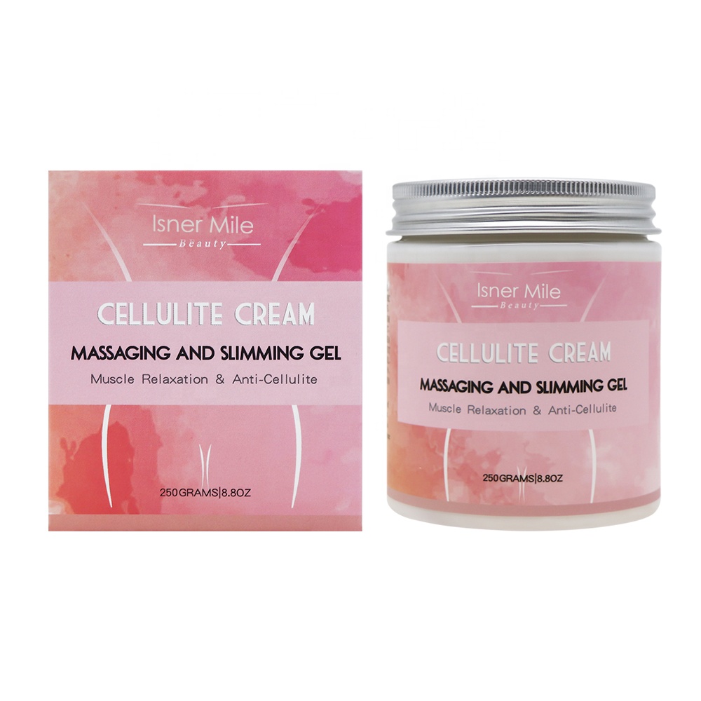 Isner Mile Private Label Best Weight Loss Slimming Detoxify Cream Anti Cellulite Cream