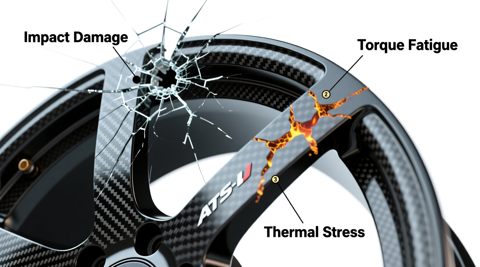atsv carbon wheel crack reasons