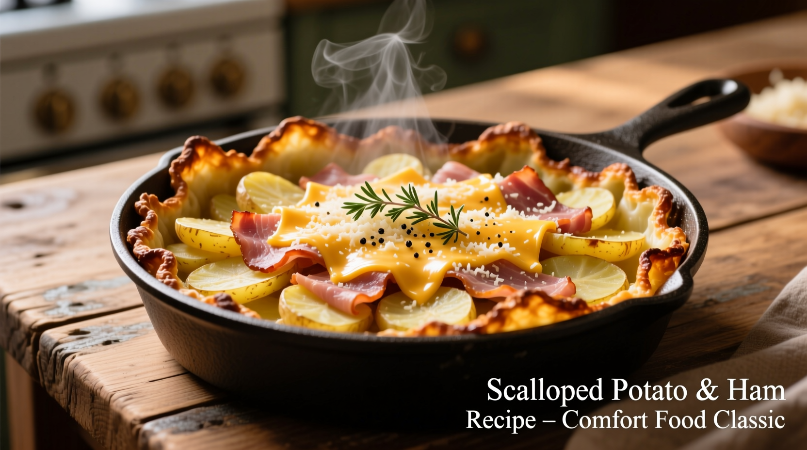 scalloped potato and ham recipe