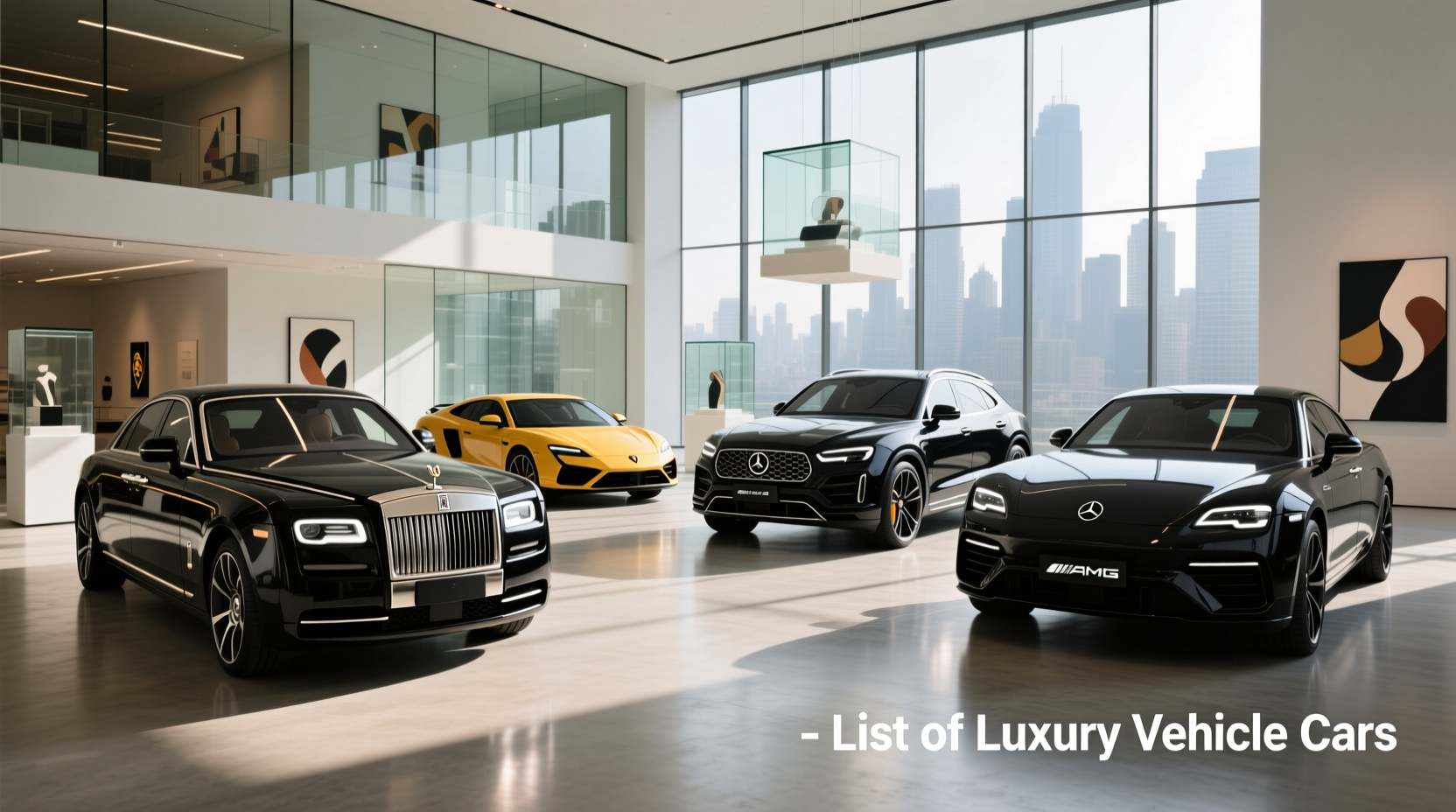 List of Luxury Vehicle Cars Buying Guide