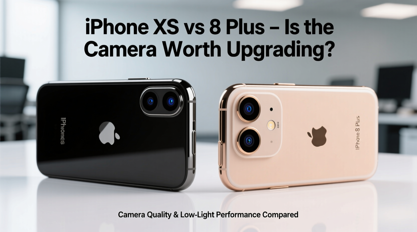 iphone xs vs 8 plus is the camera really worth the upgrade