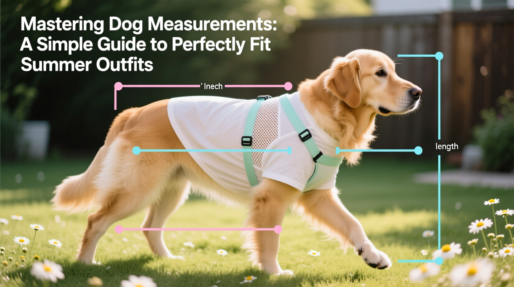 mastering dog measurements a simple guide to perfectly fit summer outfits for your pet