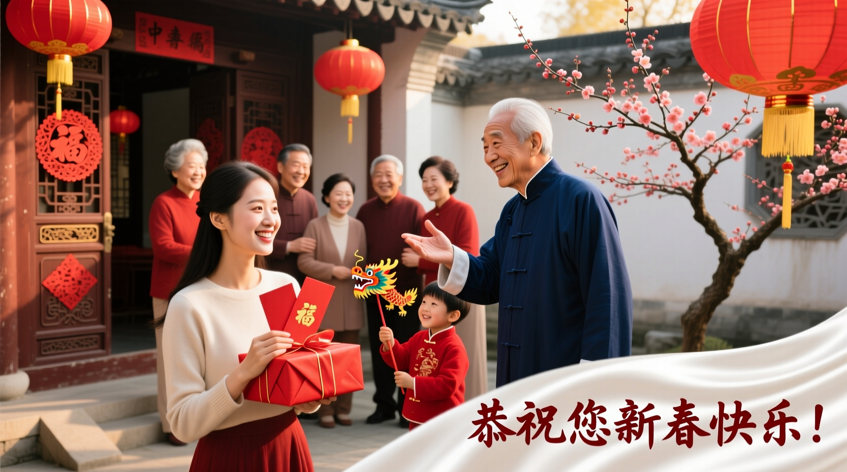 do you wish someone a happy chinese new year